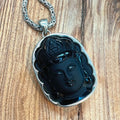 Beautiful Obsidian Budda Pendant