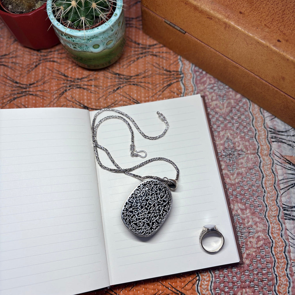 Beautiful Obsidian Budda Pendant